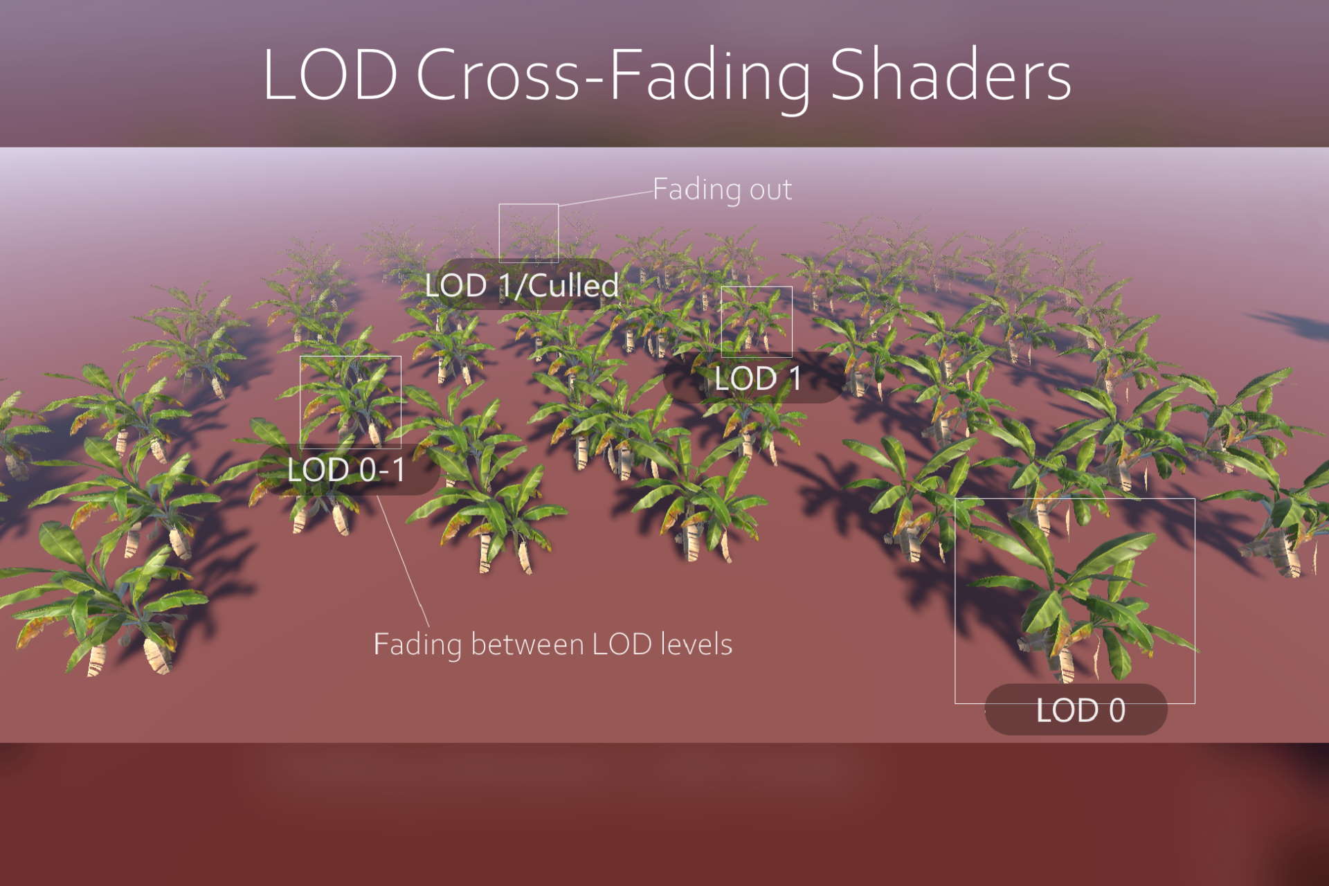 Lod crossfading shaders intro image